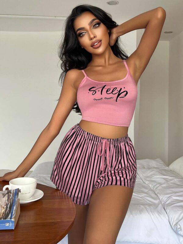 ⁦طقم بيجامه مخطط⁩ - الصورة ⁦33⁩