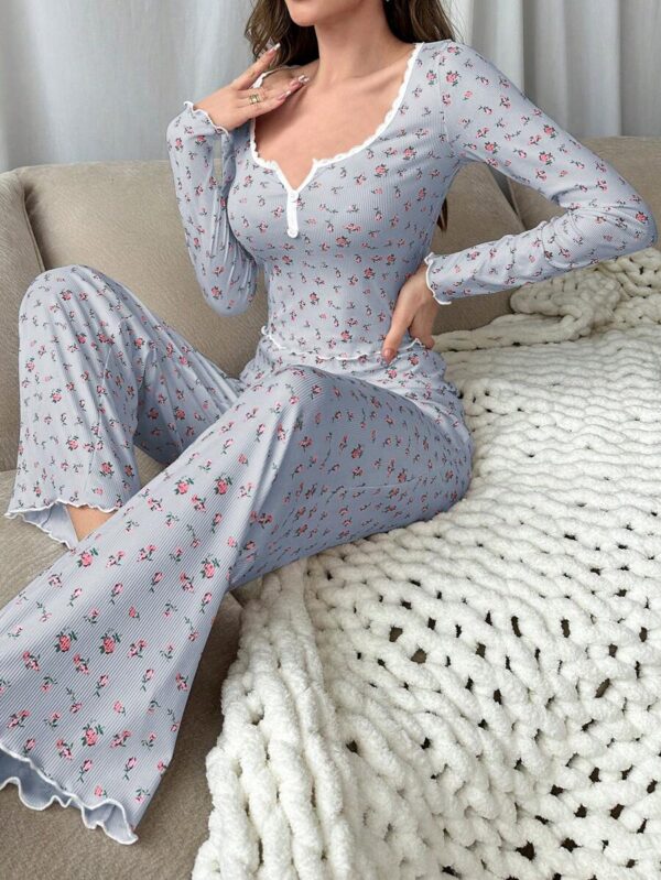 ⁦بيجامه قطن بطبعات عصرية⁩ - الصورة ⁦53⁩