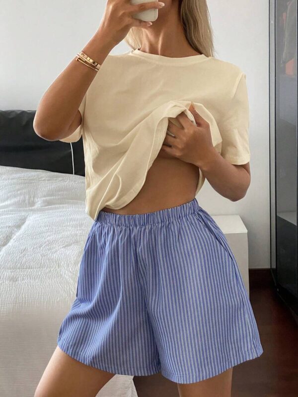 ⁦قطعتين بيجامة مقلمة⁩ - الصورة ⁦22⁩